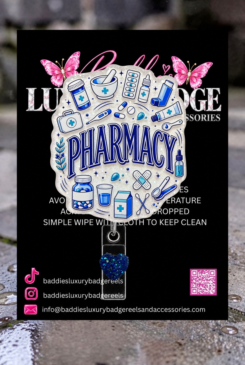 Pharmacy Life Badge Reel