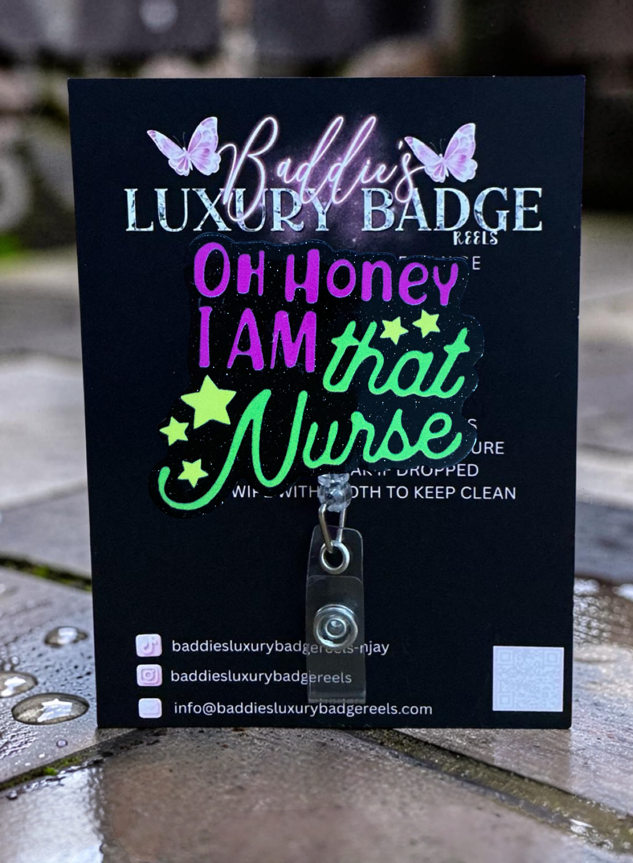 Oh Honey I AM that Nurse Badge Reel