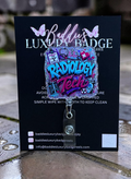 Radiology Tech Graffiti Style Badge Reel