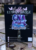 CNA Certified Nurse Assistant Badge Reel