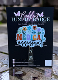 Flowers Medical Assistant Badge Reel