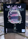 Night Shift Nurse Club Badge Reel