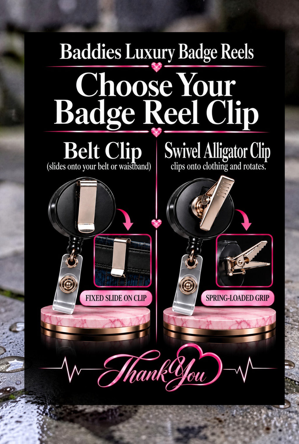 Baby Cow Badge Reel