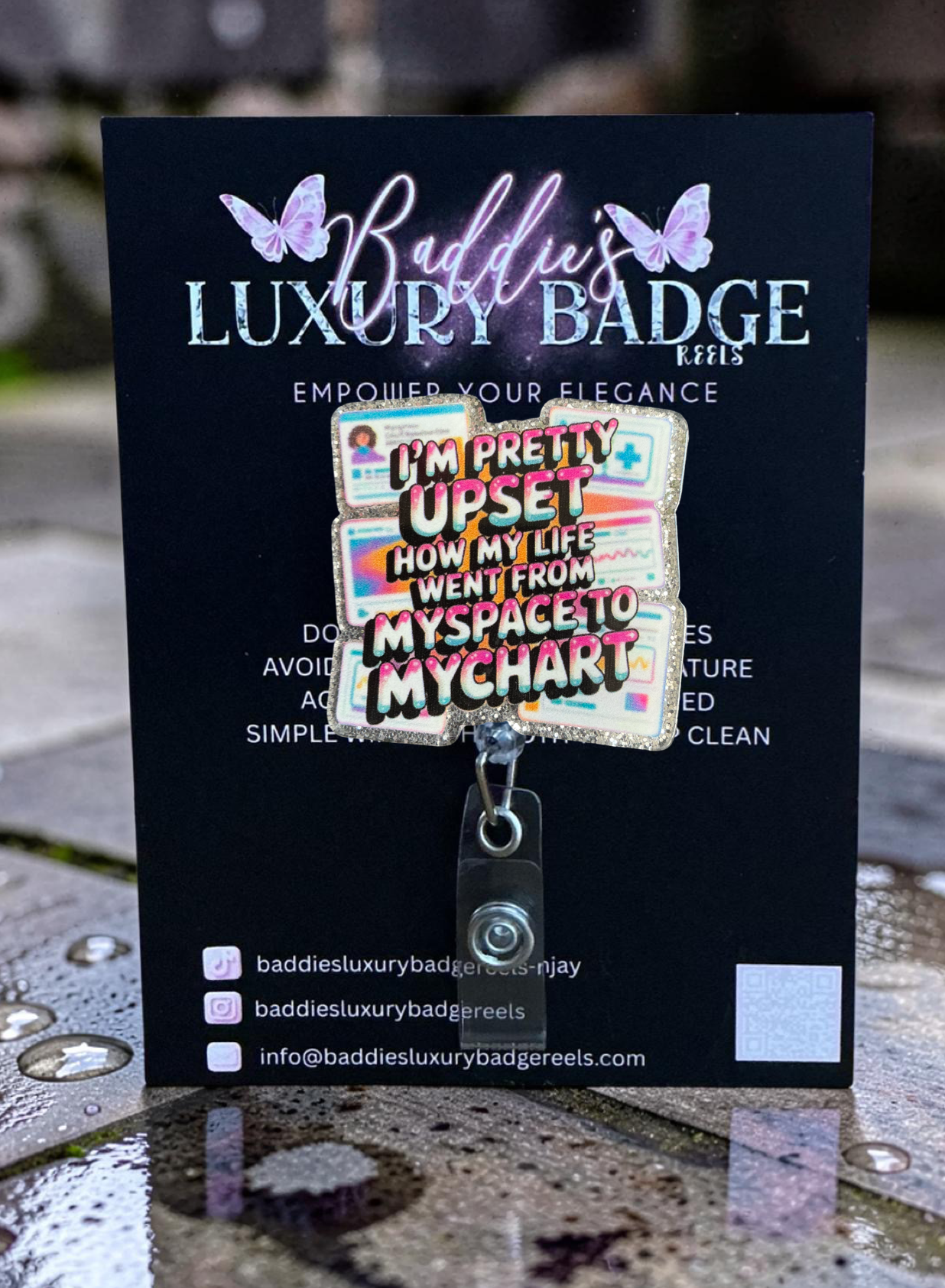I'm Pretty Upset Badge Reel