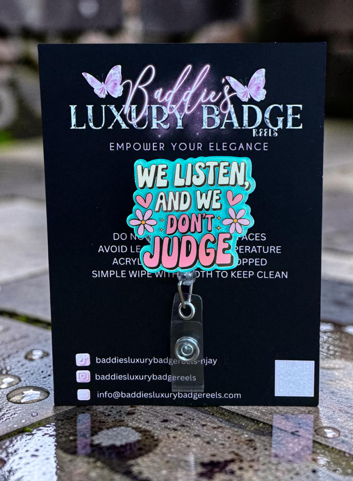 We Listen And We Don't Judge Badge Reel