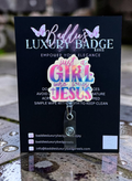 Just a Girl who loves Jesus Badge Reel