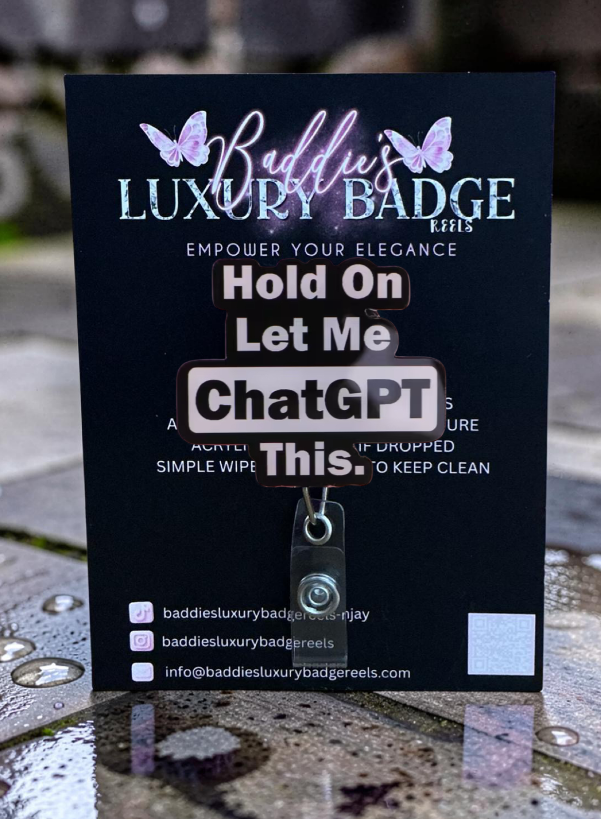 Hold On Let Me ChatGPT This Badge Reel