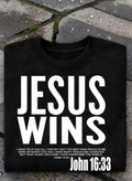 Jesus Wins T-Shirt