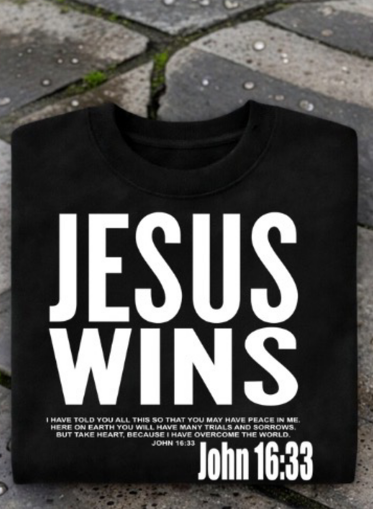 Jesus Wins T-Shirt